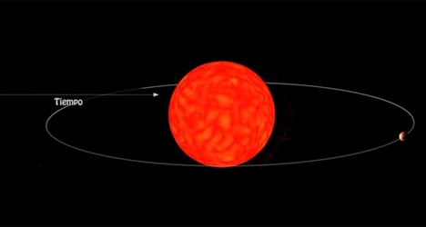 Spanish scientists find distant 'dying planet'