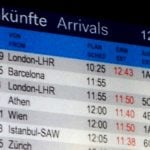 The flight, number GWI9525, took off at 10.01am from Barcelona and was due to land in Düsseldorf at 11.49am.Photo: AFP