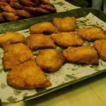 <b>Bartolillos</b>. Traditionally served in Madrid, <i>bartolillos</i> are dumplings of thin dough, fried with a custard filling.Photo: Photo: <a href="http://bit.ly/1bIHPcl">Tamorlan</a>/Wikipedia Commons.