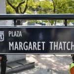 Maggie’s out as mayor renames Madrid square