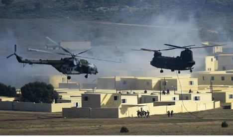 Black Hawk Down Zaragoza? Nato exercise turns city into ‘warzone’