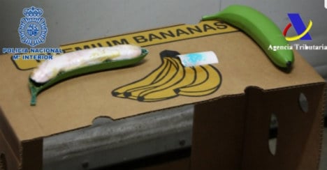 Shipment of cocaine found hidden within plastic bananas