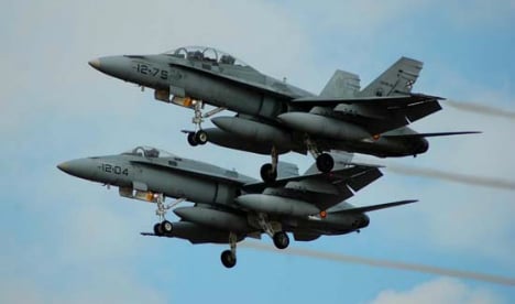F-18s scrambled to intercept Russian bombers off Bilbao