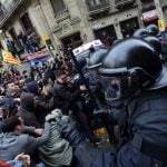 WATCH: Angry protest in Barcelona after ex-Catalan leader arrested