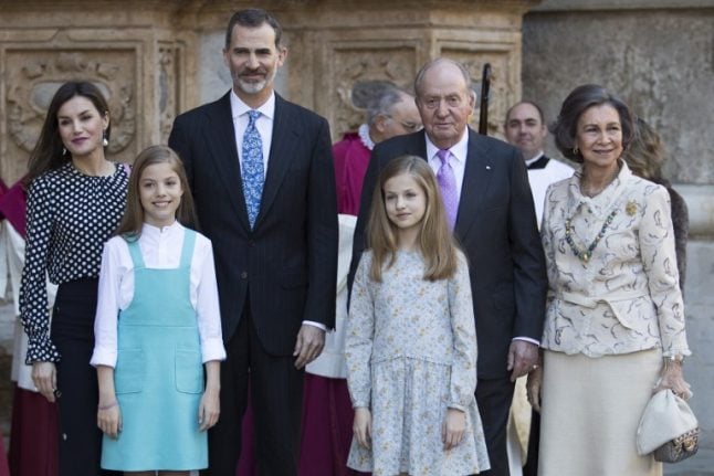 Right royal bust-up: Viral video shows Queen Letizia clashing with mother-in-law