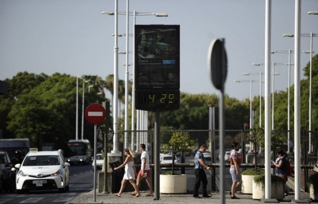 Heatwave warnings issued across Spain as mercury tips 42C