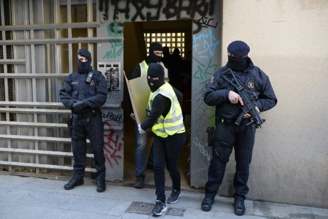 Spanish police raid Barcelona cell suspected of plotting terror attack