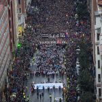 Thousands demand transfers for ETA prisoners in Basque protest