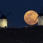 IN PICS: The Super Snow Moon as seen from Spain