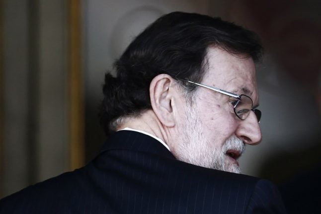 Mariano Rajoy testifies in Catalan separatists' trial