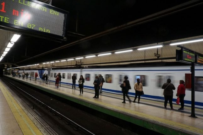 Man arrested on Madrid metro for ‘upskirting’ over 500 women