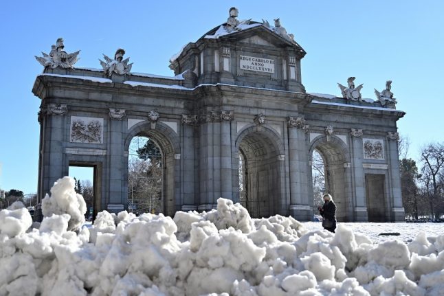 LATEST: Big freeze across Spain set to last into next week