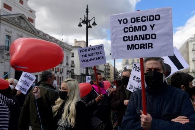 OFFICIAL: Spain legalises euthanasia and assisted suicide