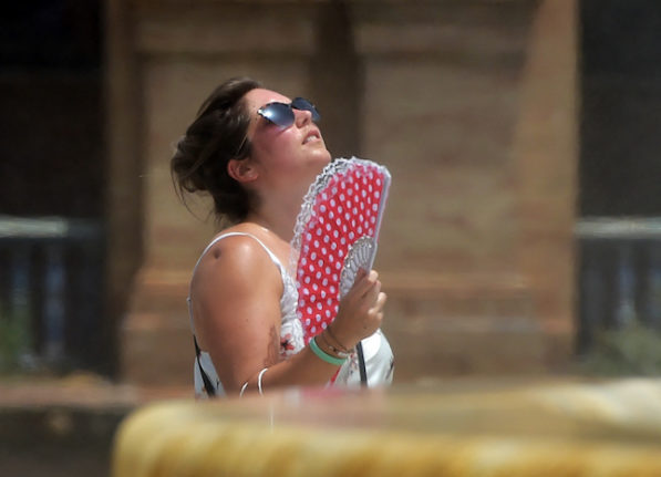 Spain sizzles in hottest temperature on record