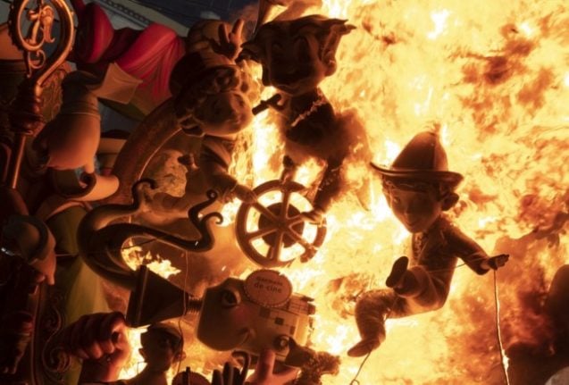 In Pictures: Spain’s Fallas festival returns after pandemic pause