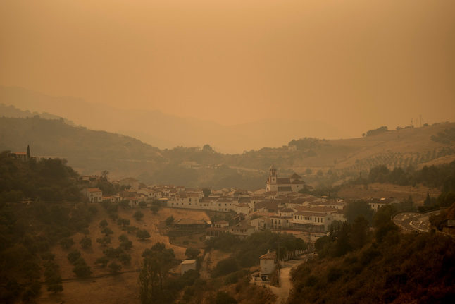 Spain says huge wildfire under control after 7 days