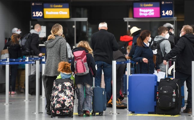 Children travel between UK and Spain