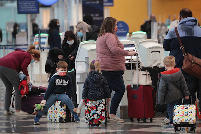 Travel restrictions over Christmas