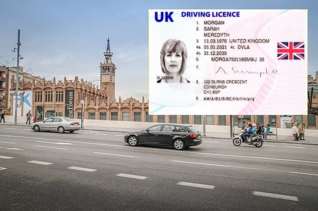 UK Embassy asks Spain to extend British driving licence validity again